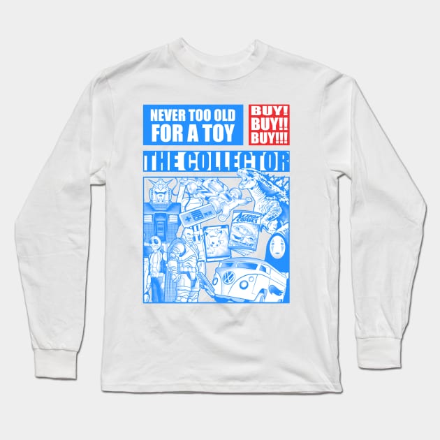 THE TOYS COLLECTOR Long Sleeve T-Shirt by bayooart